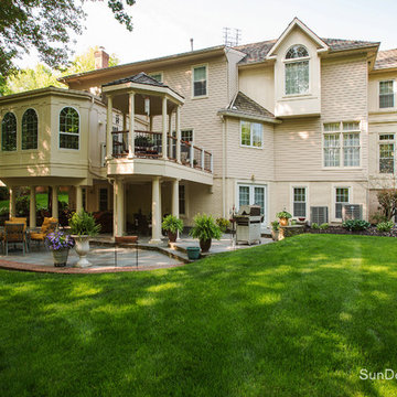 Sunroom and Deck Addition in Fairfax Station