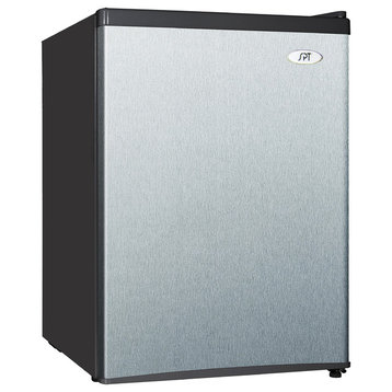 2.4 cu.ft. Compact Refrigerator with Energy Star - Stainless Steel