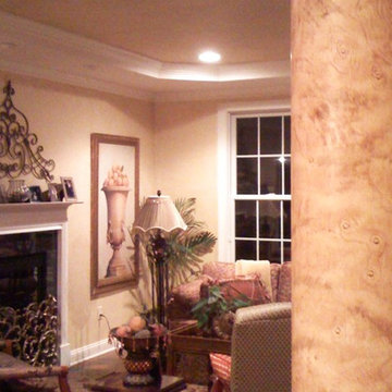 Faux Woodgrain Column in North Jersey