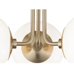 Mitzi by Hudson Valley Lighting - Stella 3-Light Semi-Flush Mount, Finish: Aged Brass - We get it. Everyone deserves to enjoy the benefits of good design in their home - and now everyone can. Meet Mitzi. Inspired by the founder of Hudson Valley Lighting's grandmother, a painter and master antique-finder, Mitzi mixes classic with contemporary, sacrificing no quality along the way. Designed with thoughtful simplicity, each fixture embodies form and function in perfect harmony. Less clutter and more creativity, Mitzi is attainable high design.