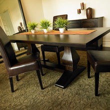 trestle tables