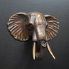 Traditional Bronze Elephant Head Door Knocker