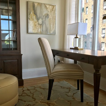 New York City Apartment Home Office -- Peggy Fortuna