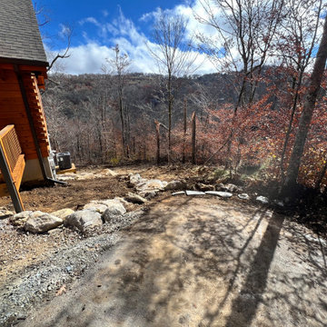 Cozy Rustic Cabin Grading