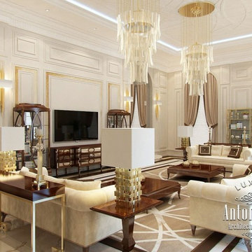 Arabic majlis from Luxury Antonovich Design