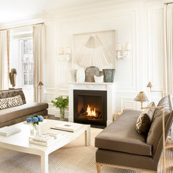 Upper East Side Residence - Indoor Fireplaces