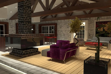 Home design - modern home design idea in Other