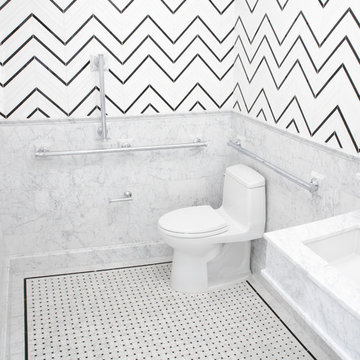 Upscale New Jersey Commercial Bathroom