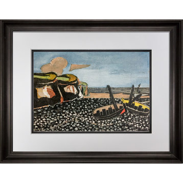 Georges BRAQUE Lithograph "Barques Bleues" Limited Edition SIGNw/Frame