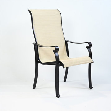 Devon Sling Rocker Patio Chair, Set of 2