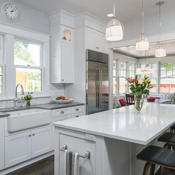 Historic Irvington Kitchen and Banquette