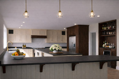 This is an example of a contemporary kitchen in Other.