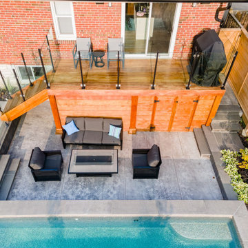 Backyard Enjoyment on Three Levels