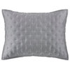 Lyocell Quilt Pillow Sham Set, 21"x34", Gray, 2 Piece