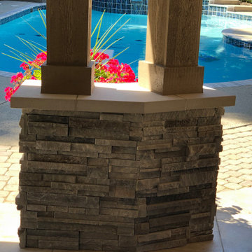 Clinton Pool side