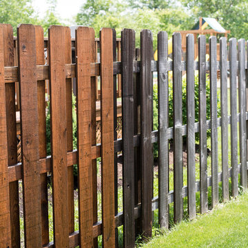 Fence Staining and Pressure Washing