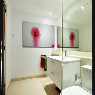 Baño principal Reforma de cocina y baños sin escombros
