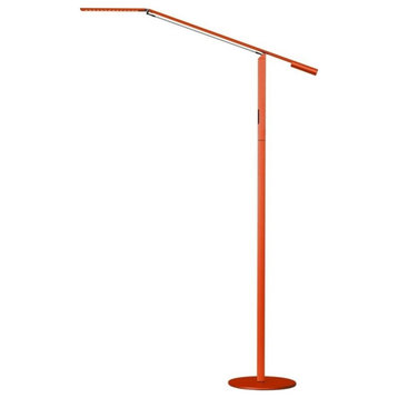 Equo Floor Lamp, Cool Light, Orange