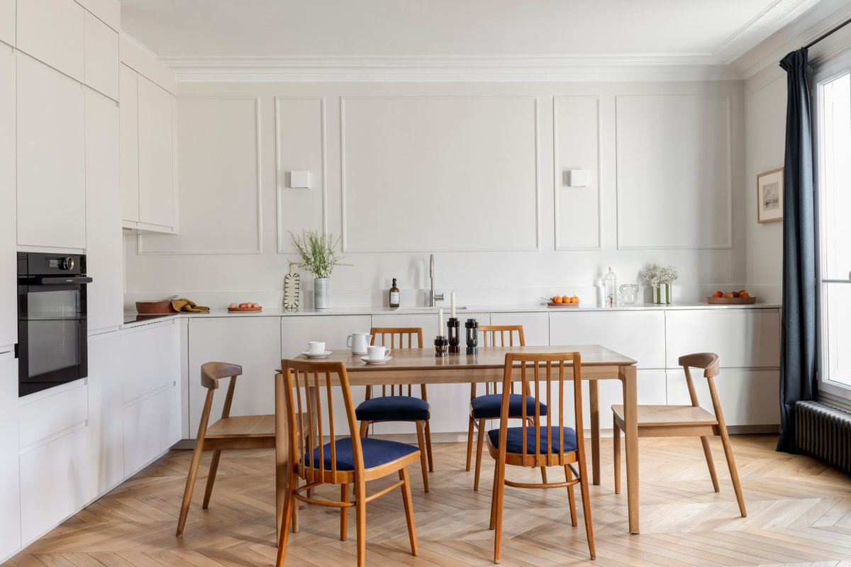 Rénovation totale d'un haussmannien de 80 m²