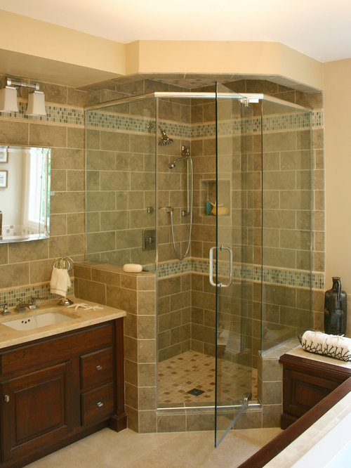  Corner  Shower  Tile Houzz