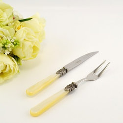 Napoleon Steak Knife and Meat Fork - Flatware And Silverware Sets