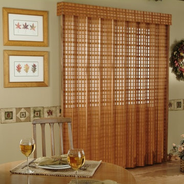 Woven Wood Shades Offer Privacy