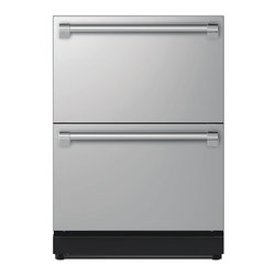 24 inch Under counter Double Drawer Refrigerator - Refrigerators