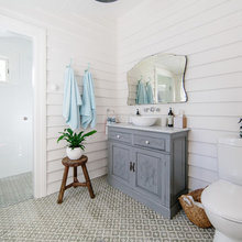 Bathroom floor