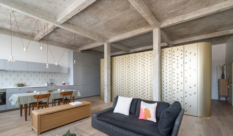 Suivi de chantier : Une boîte en or pour un loft en béton brut