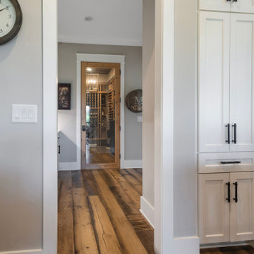 Original Face Skip Planed Reclaimed Oak Solid Plank Flooring