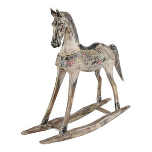 authentic models rocking horse
