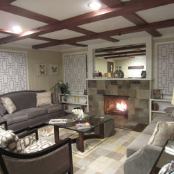 Delia Shades' "Frame Lattice" - Roller Shades