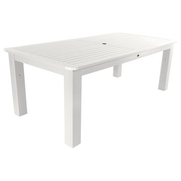 Oversize Rectangle Dining Table, White