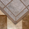 Cowhide Patchwork Rug, Ares, Shiitake, 5' X 8'