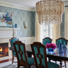 Blue Dining Room