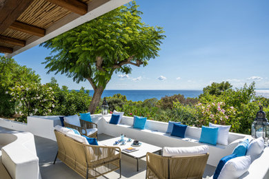 Inspiration for a coastal terrace in Other.