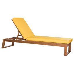 Beach Style Outdoor Chaise Lounges by Safavieh