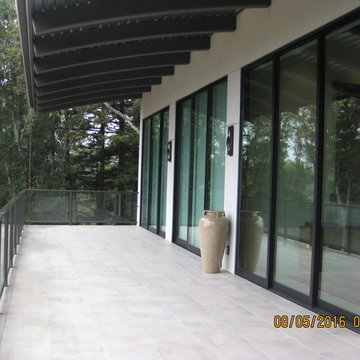 Dream Home with Curved Steel Beams