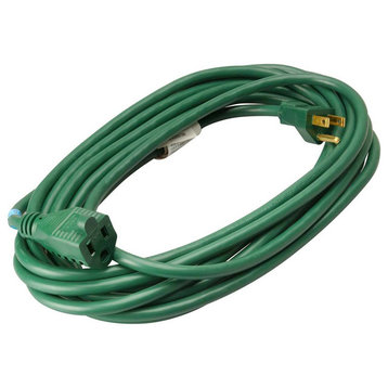 Coleman Cable 20'. Extension Cord, Green
