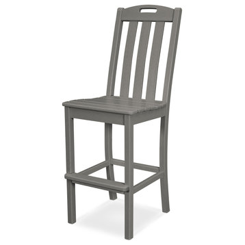 Trex Outdoor Yacht Club Bar Side Chair, Stepping Stone