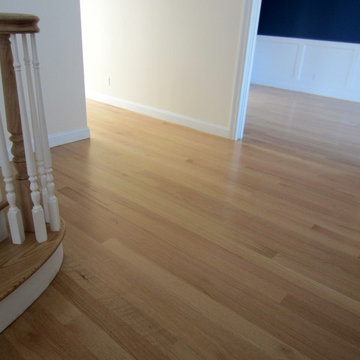 EAST ISLIP: 4" RIFT SAWN RED OAK INSTALLED & FINISHED - BONA AMBERSEAL/TRAFFIC