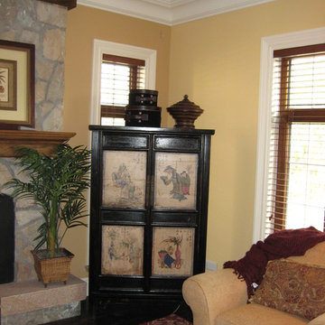 Rooms – Family Rooms - With Antique Chinese Design Elements