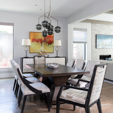 Preston Hollow Residence- Dining Area
