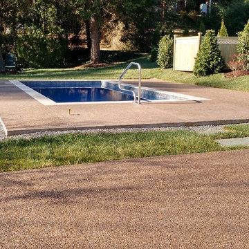 Asheville, NC Custom Fiberglass Pool