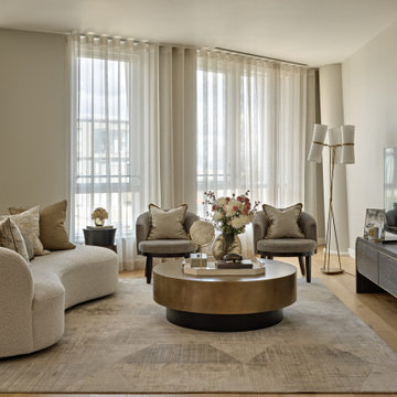 Contemporary Interior Design at Pico House, Battersea Power Station