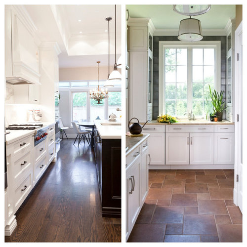 Poll Wood Floors In The Kitchen, Hardwood Vs Tile In Kitchen