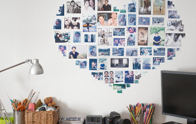 DIY : Former un cœur pour exposer ses photos au mur, mode d'emploi