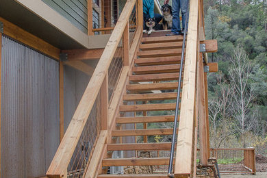 Entryway - contemporary entryway idea in Other