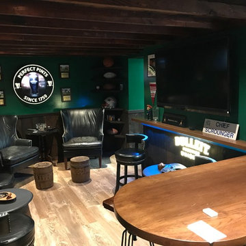 Man Cave/ Irish Pub in Basement