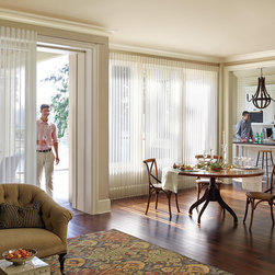 Hunter Douglas Luminette Window Coverings - Vertical Blinds